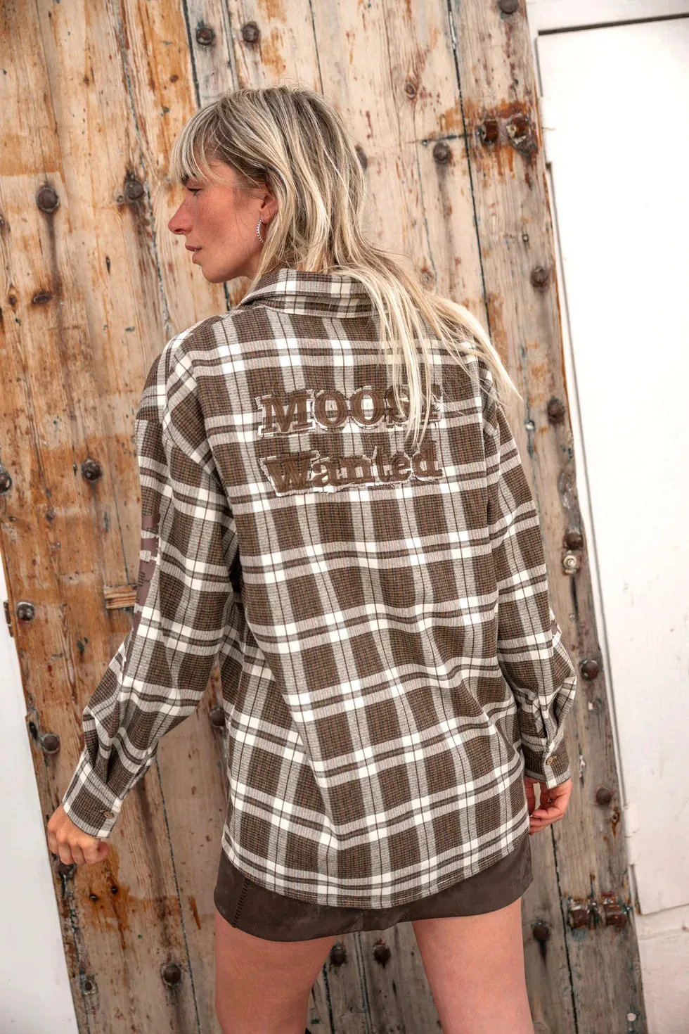 MOOST Elvira Check blouse ruit multi oversized