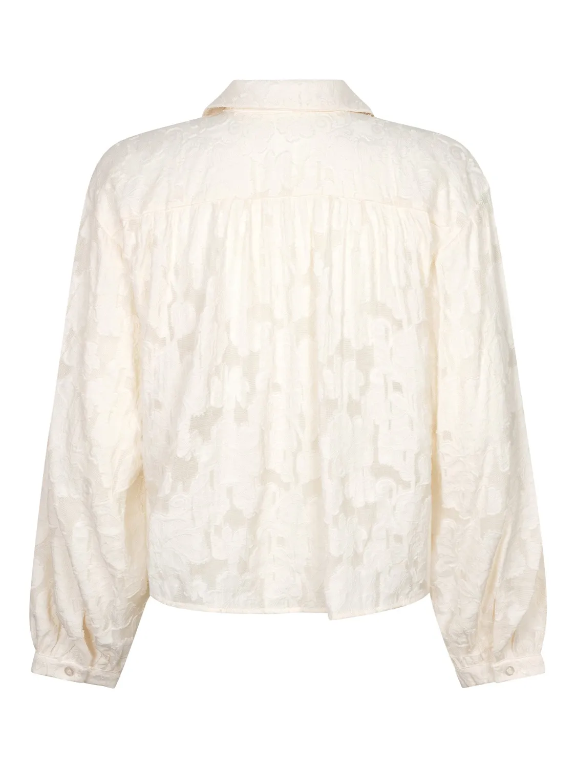 Amiek Winslet Blouse Ecru Bloemen