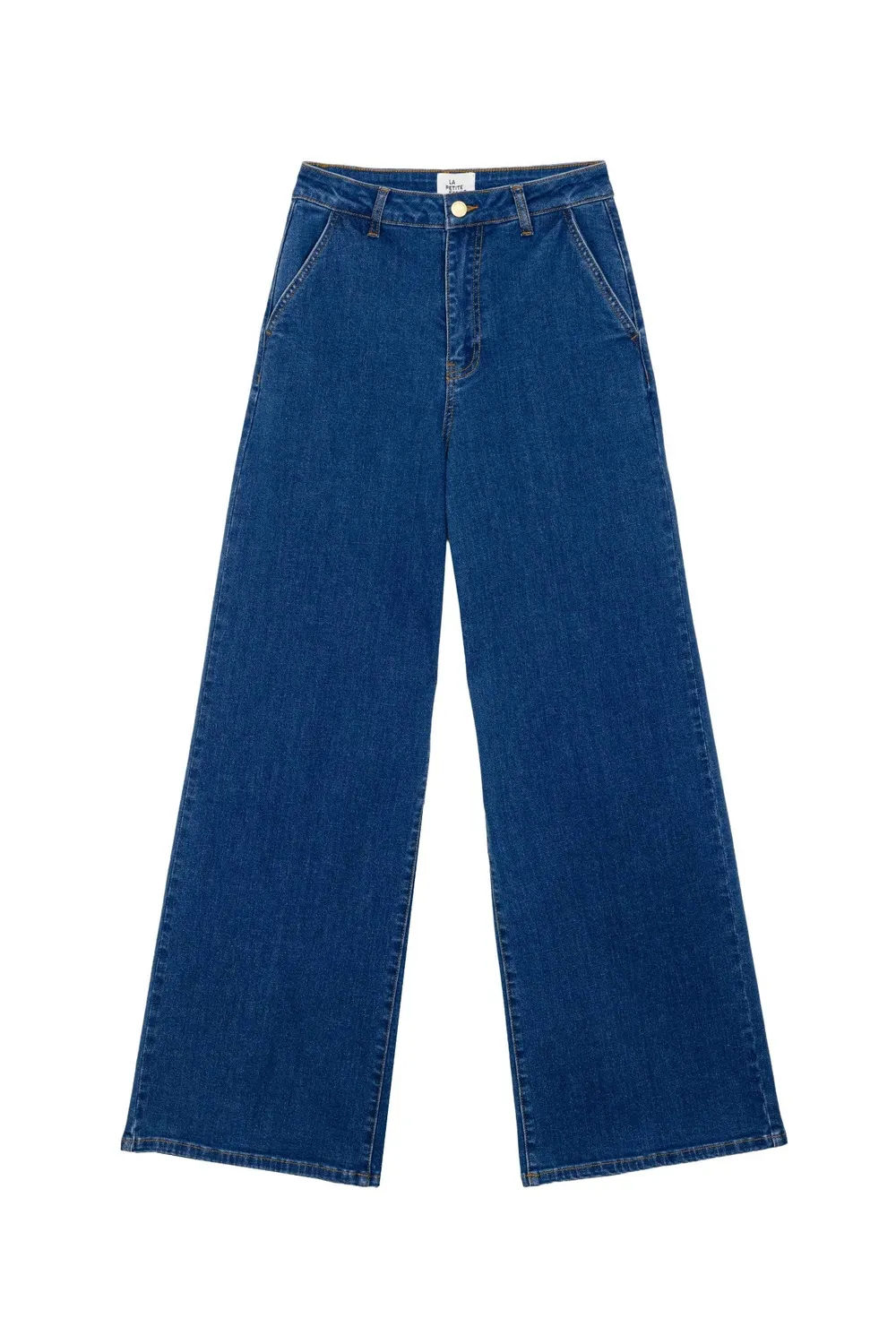 La Petite Etoile Petrona jeans wijd blauw