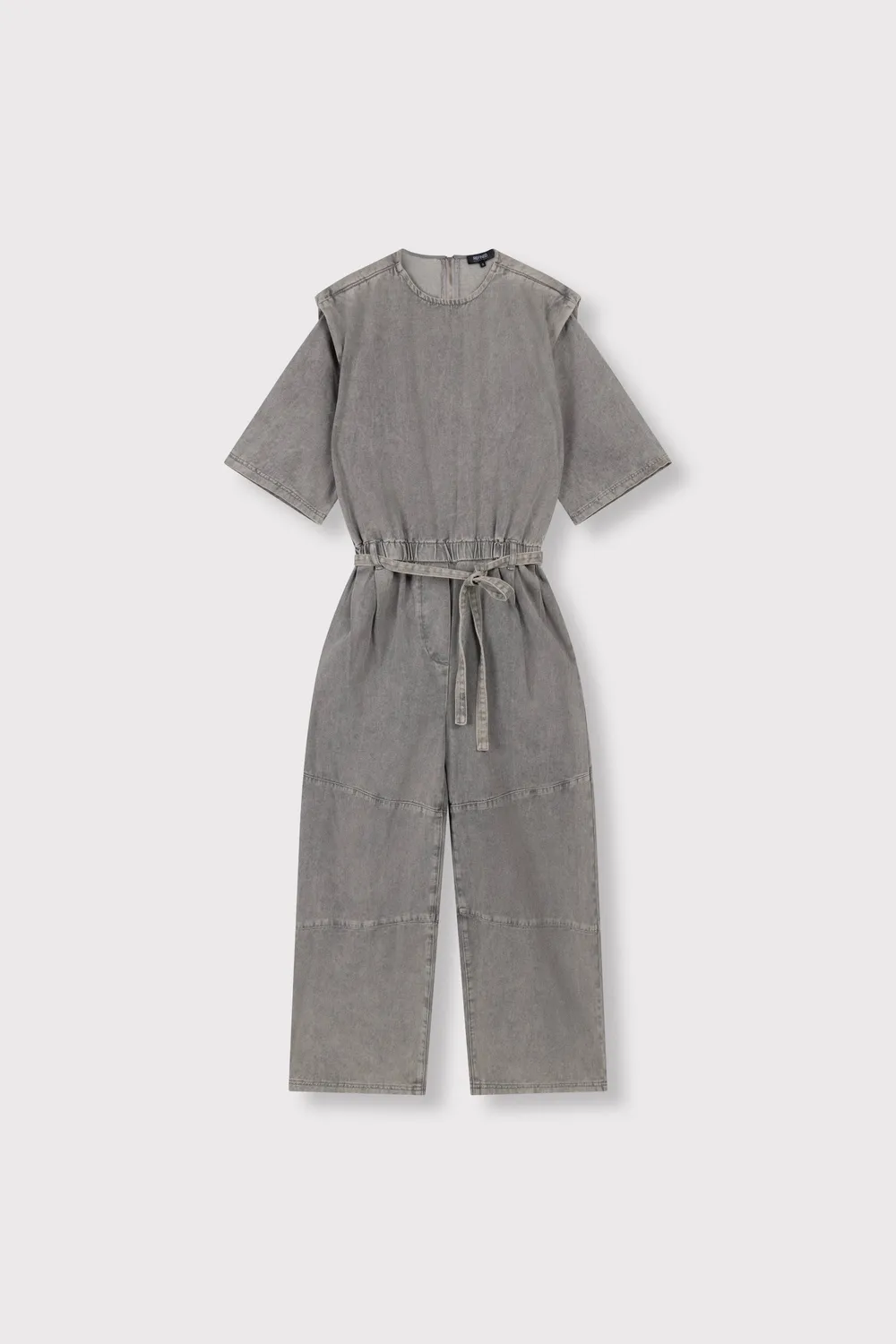 Amiek Mona jumpsuit mid grey grijs jumpsuit