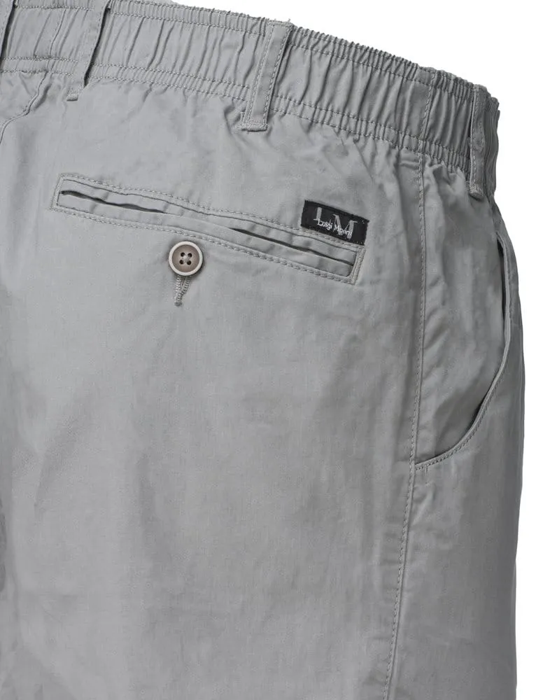 Luigi Morini Amberg heren pantalon lichtgrijs