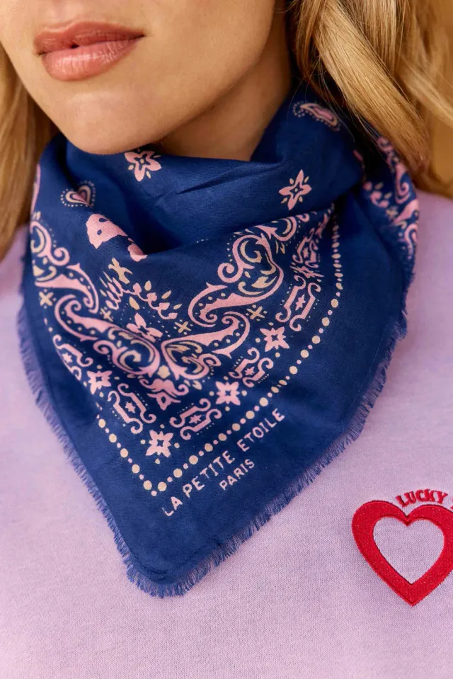 La Petite Etoile Alexio bandana sjaal marine