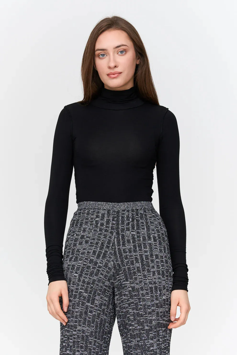 Amiek 24C Coltruitje coltrui zwart viscose