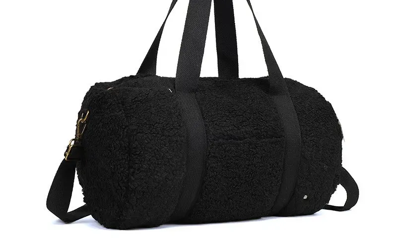 Amiek Portillo reistas zwart vegan leer 40 cm