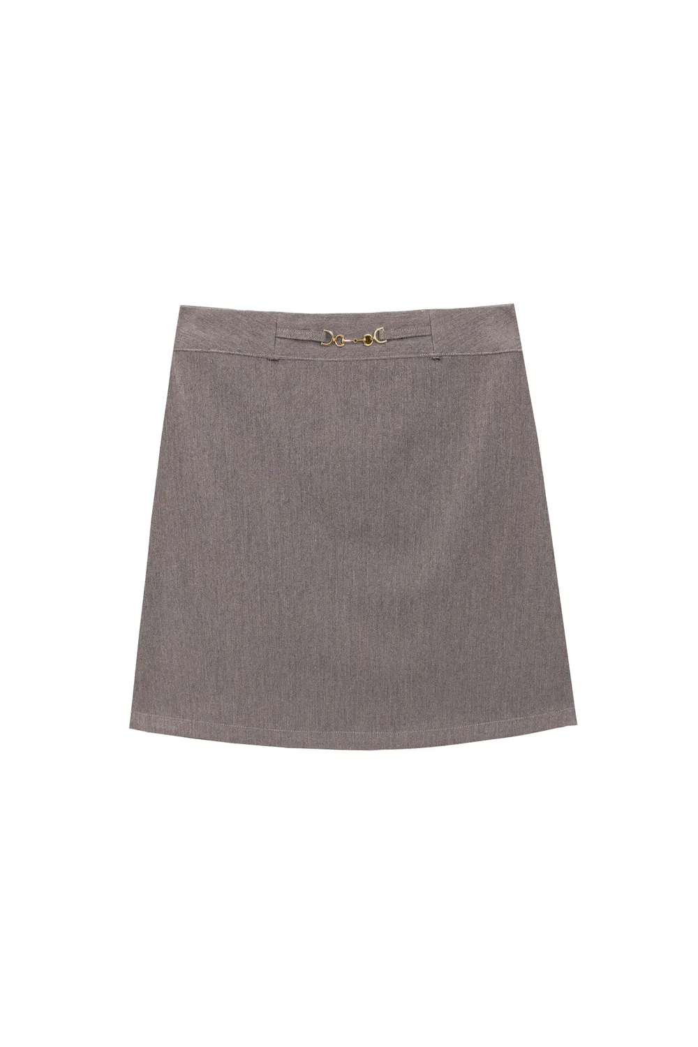 La Petite Etoile Janino mini rok taupe recht