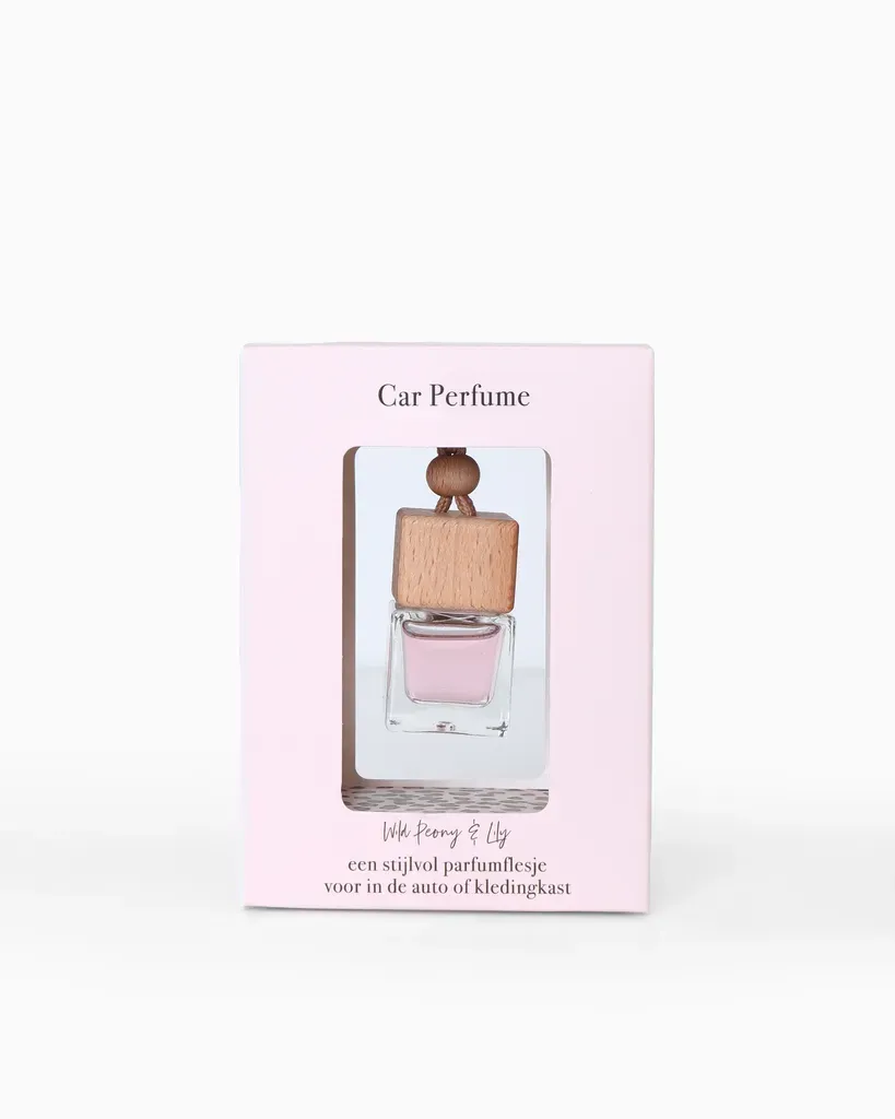 Amiek Pink Leopard autoparfum pioenroos 7 ml