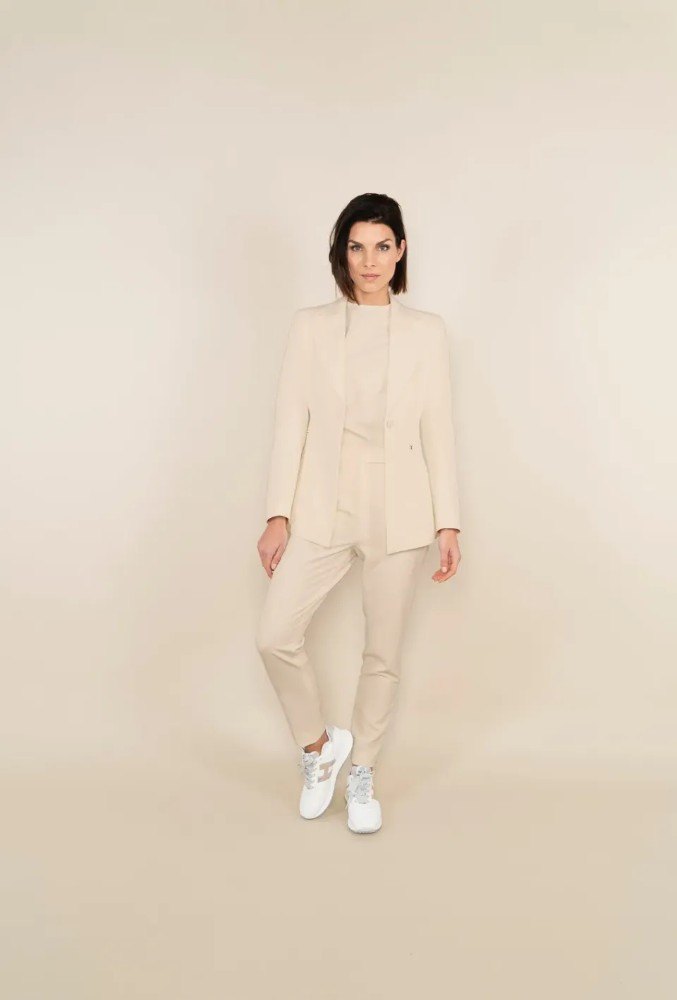 Laboutiek New Trouser pantalon sand slim fit