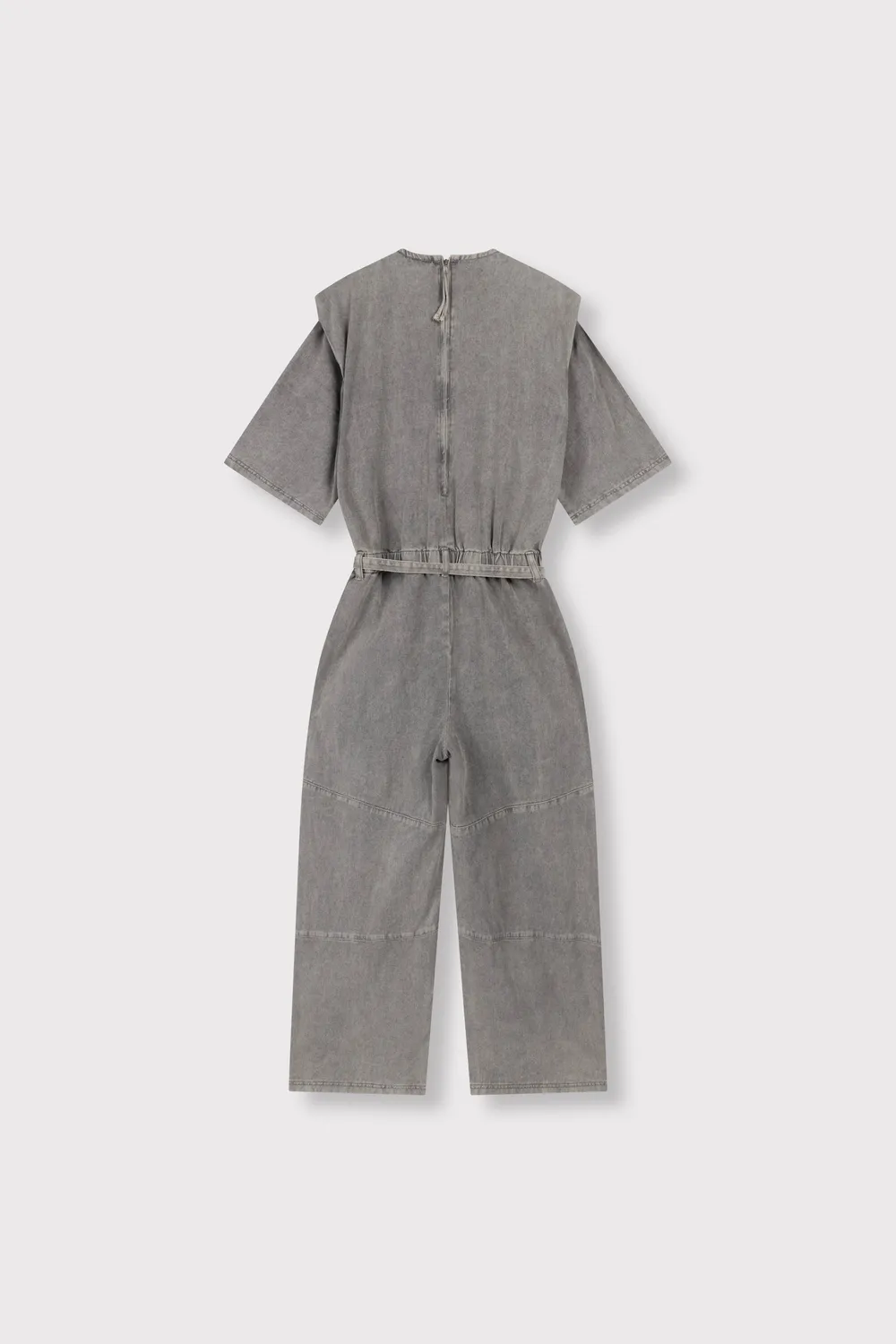Amiek Mona jumpsuit mid grey grijs jumpsuit