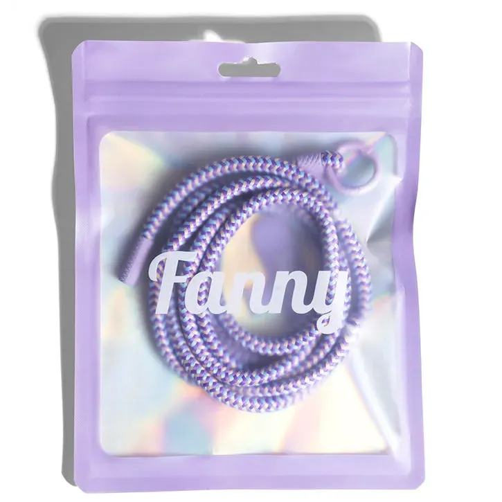 Amiek Fanny schouderkoord lila 160 cm