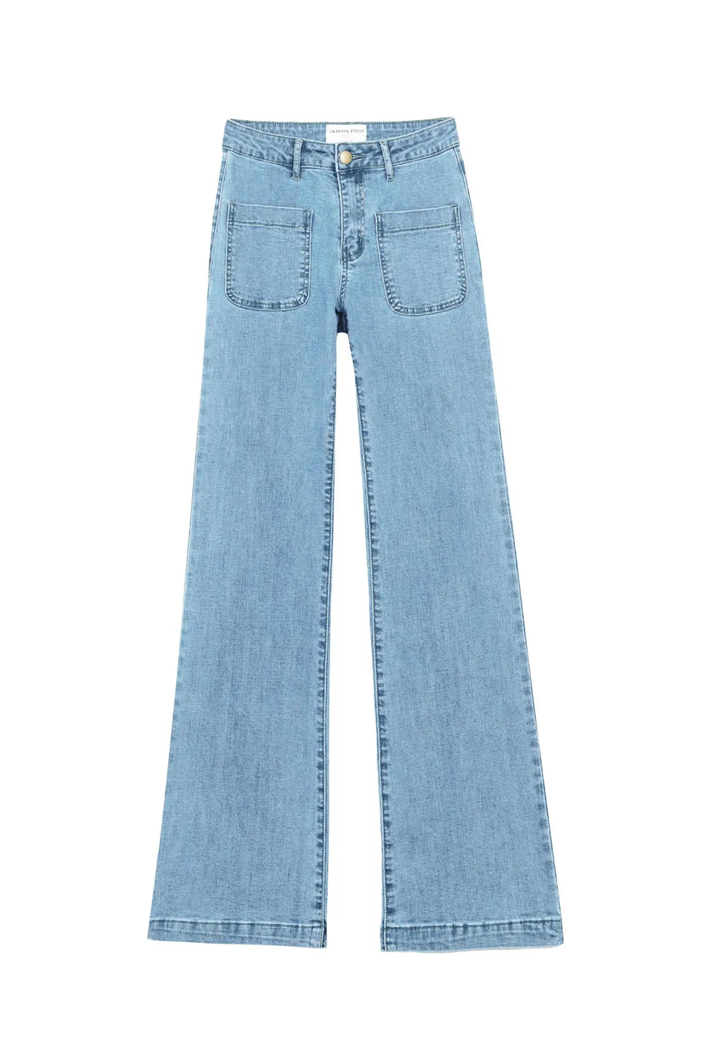La Petite Etoile Sonny jeans stone flare
