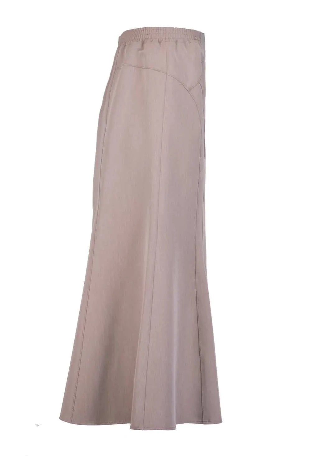 Sensia Ranco rok taupe 75 cm viscose