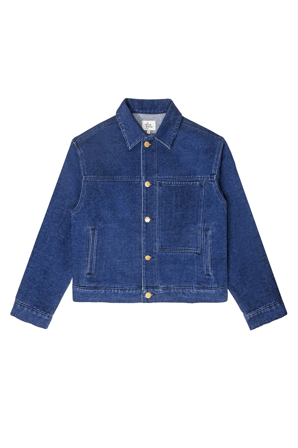 La Petite Etoile Viana spijkerjas wash recht polo