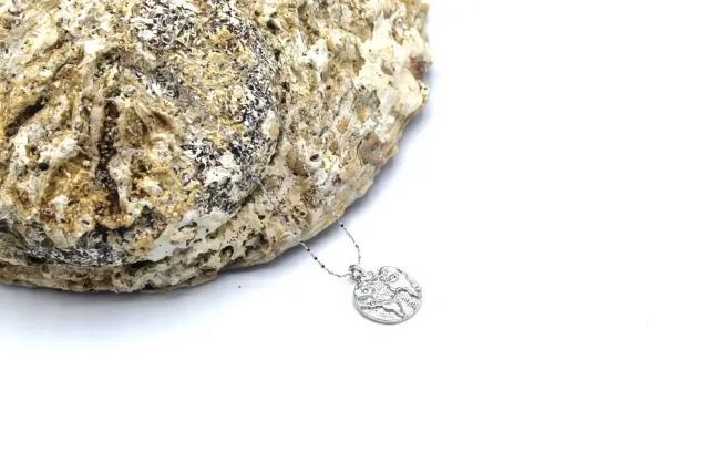 LOVEDRUNKY World zilveren ketting 45 cm