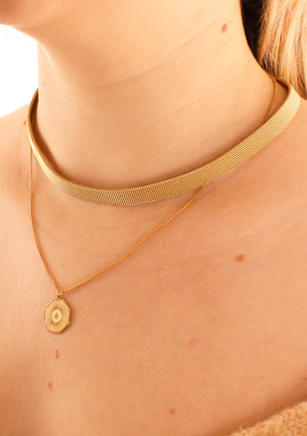 LOVEDRUNKY Charm Ketting goud verstelbaar