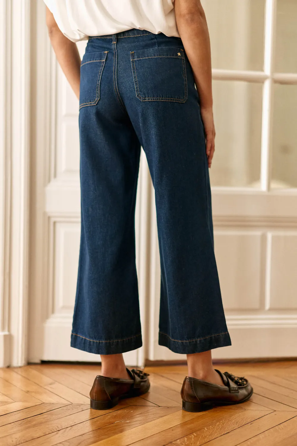 La Petite Etoile Atlanta jeans wijd brut