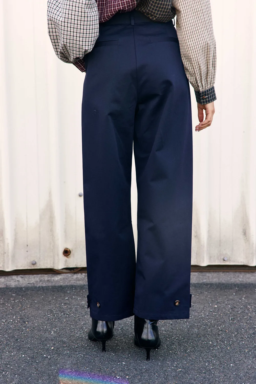La Petite Etoile Prim barrel broek marineblauw