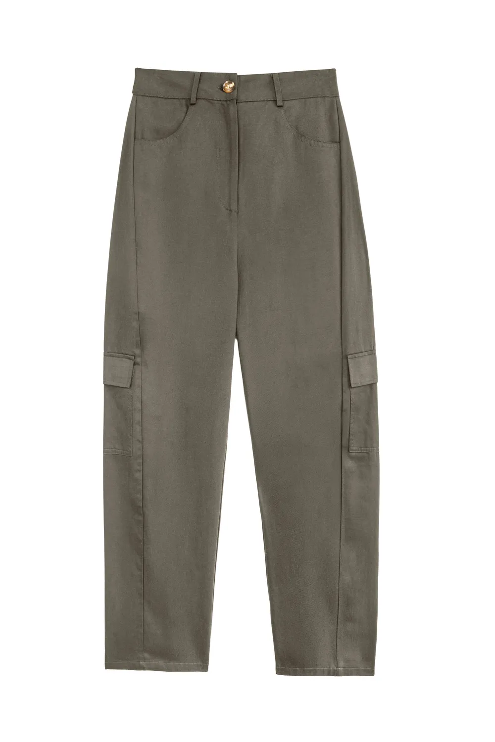 La Petite Etoile Pazy barrel broek kaki barrel