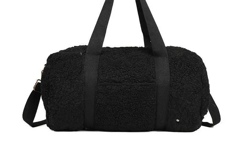 Amiek Portillo reistas zwart vegan leer 40 cm