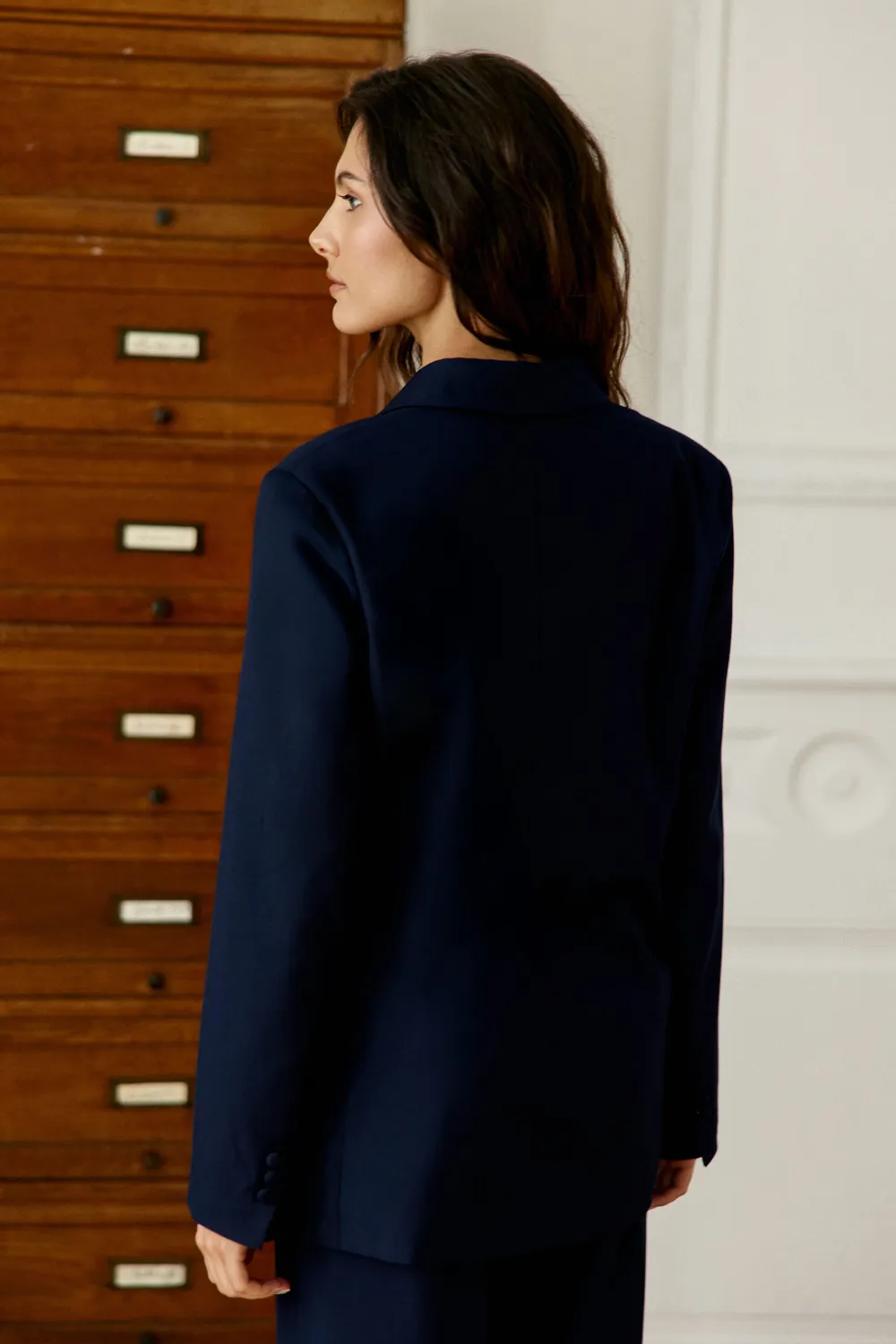 La Petite Etoile Viama blazer marine wikkel