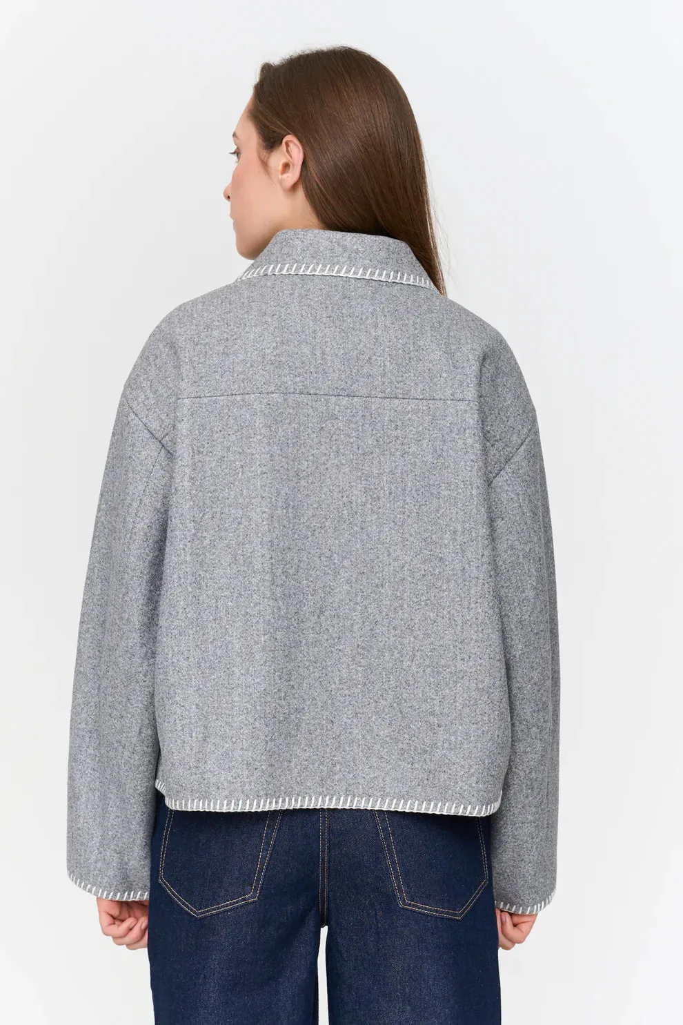 Amiek 24C Jacket grijs jasje 38