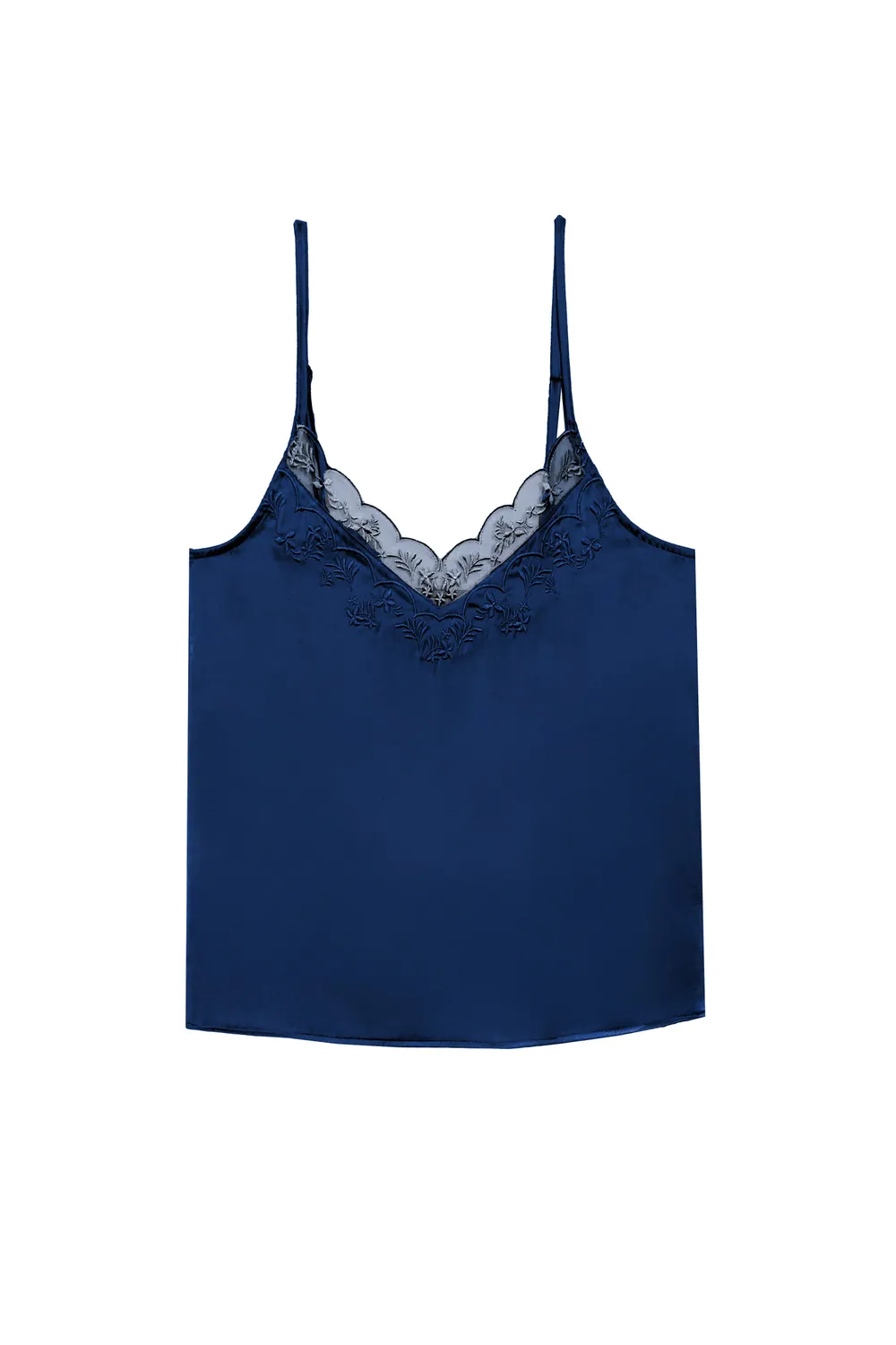 La Petite Etoile Debbie top marine kant bandjes
