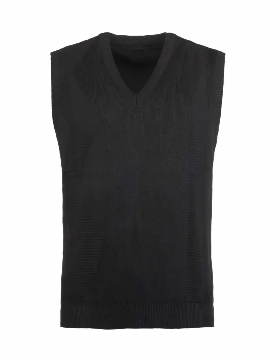Seniorenkleding Spencer U Classic heren spencer zwart katoen