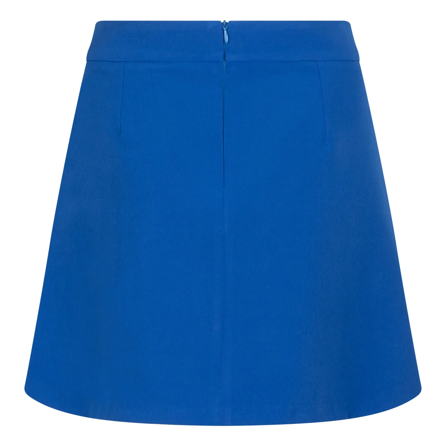 Laboutiek Short Skirt rok kobaltblauw A-lijn