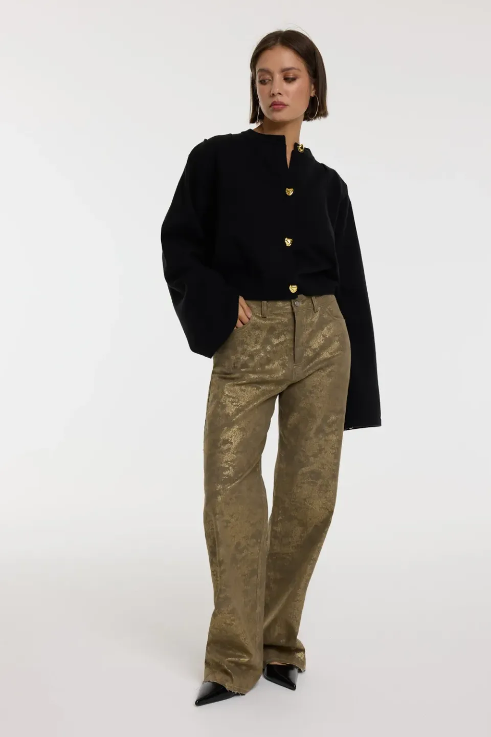 Refined Department Hannah pants goud XS-XL