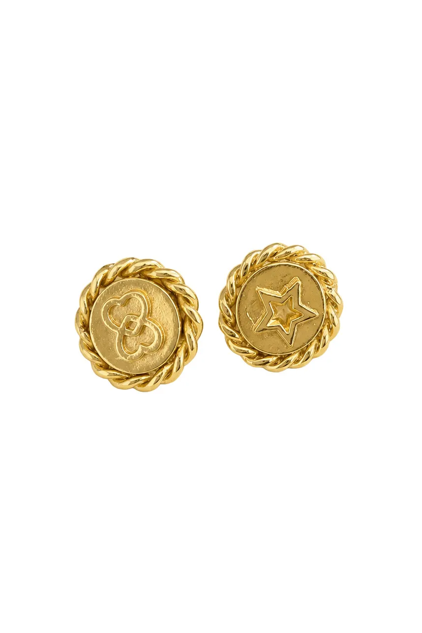 La Petite Etoile Adelo oorbellen goud 18 karaat