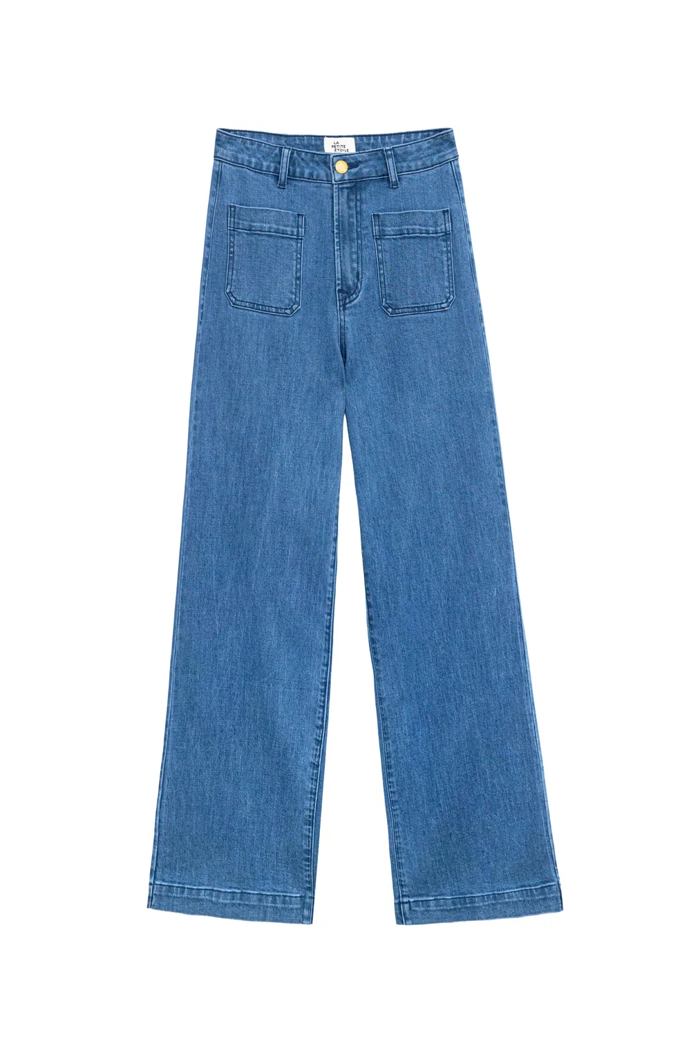 La Petite Etoile Atlanty Wijde jeans double wash