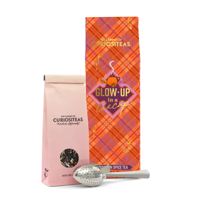 Amiek Pumpkin Spice thee giftbox tartan 70 gram