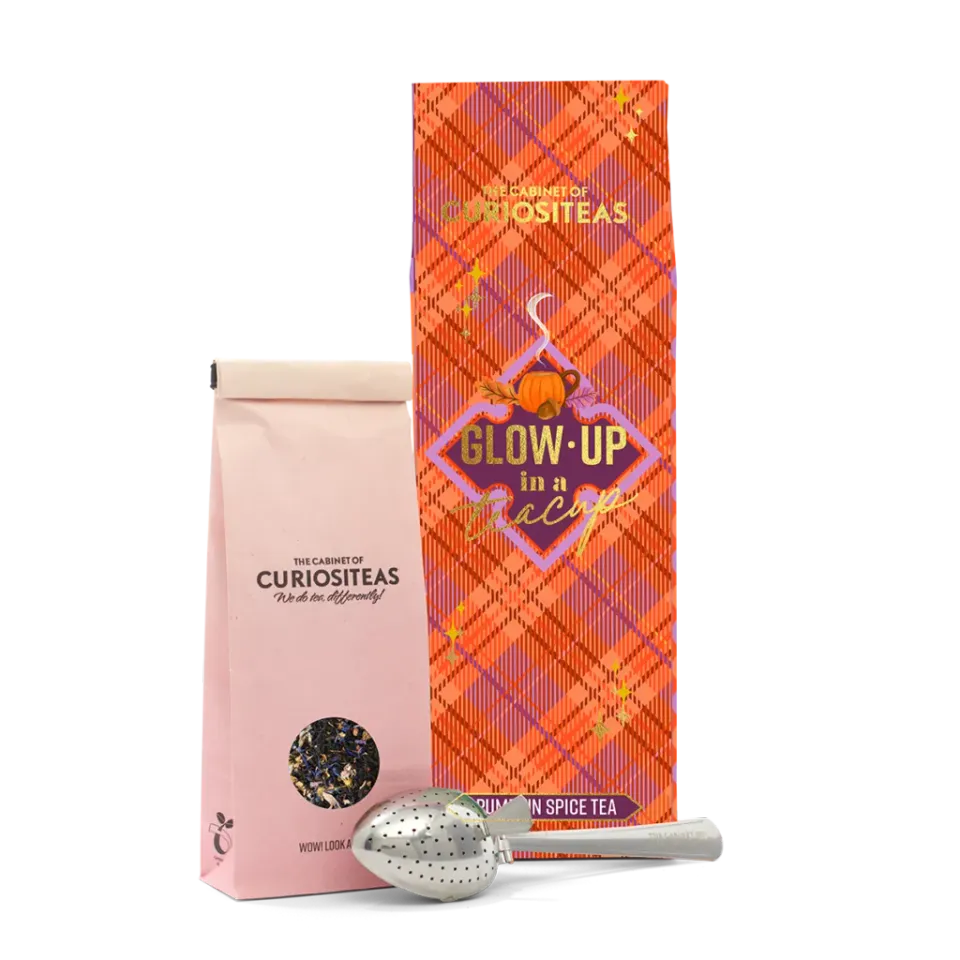 Amiek Pumpkin Spice thee giftbox tartan 70 gram