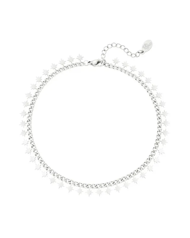 Lovedrunky Sparkling Stars armband zilver sterren