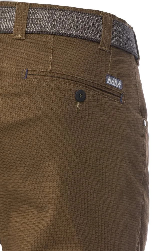 Marcello Marabotti Marco heren pantalon katoen cognac