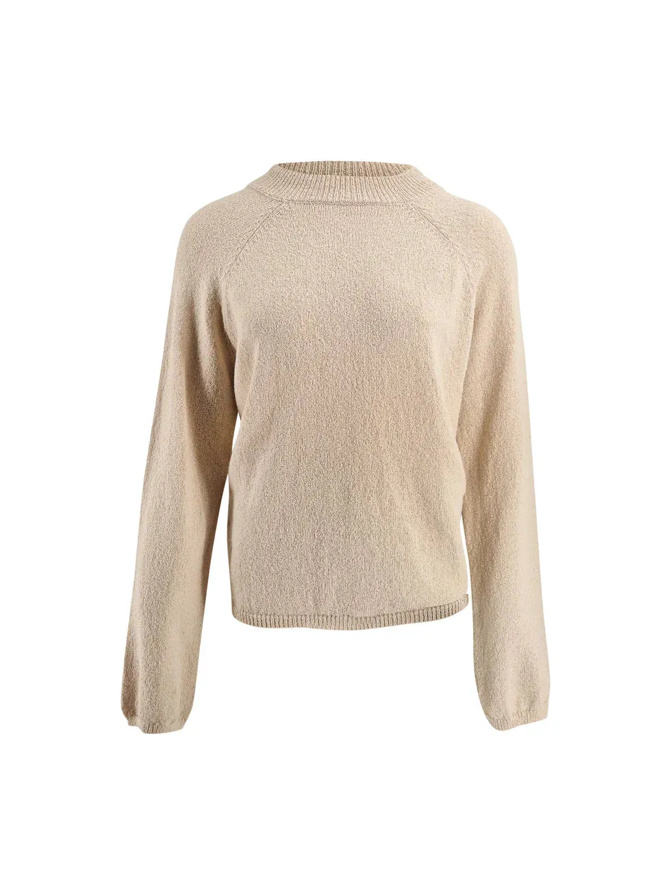 Moost Muse Pippa Knitted Top beige gebreid