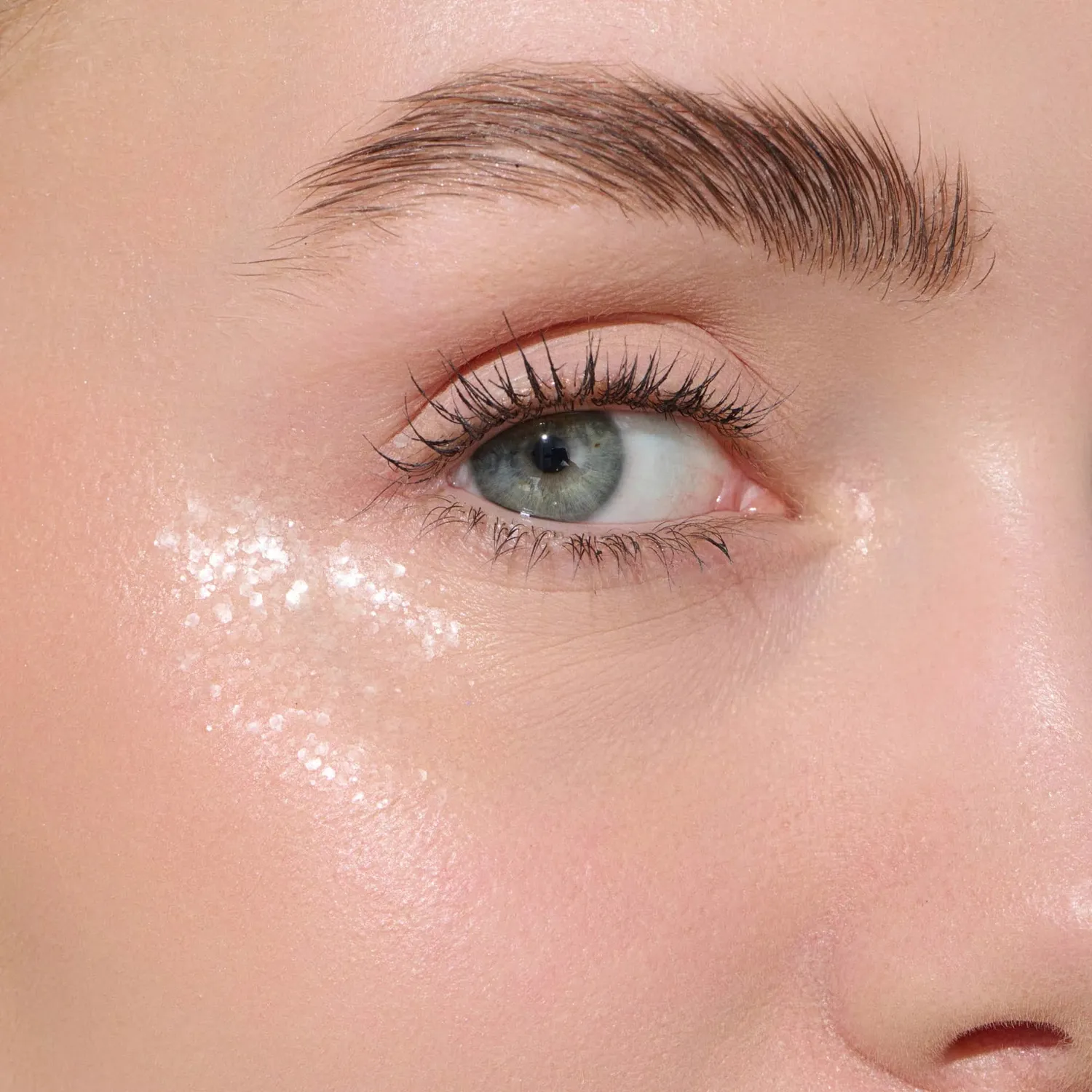 Amiek Bio Glitter gezicht snowflake wit 5 gram