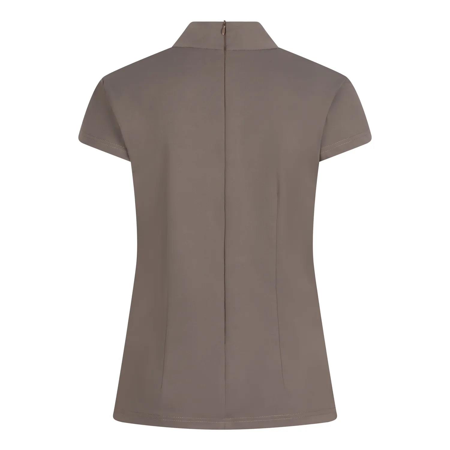 Laboutiek Donna Travel Top taupe kapmouw