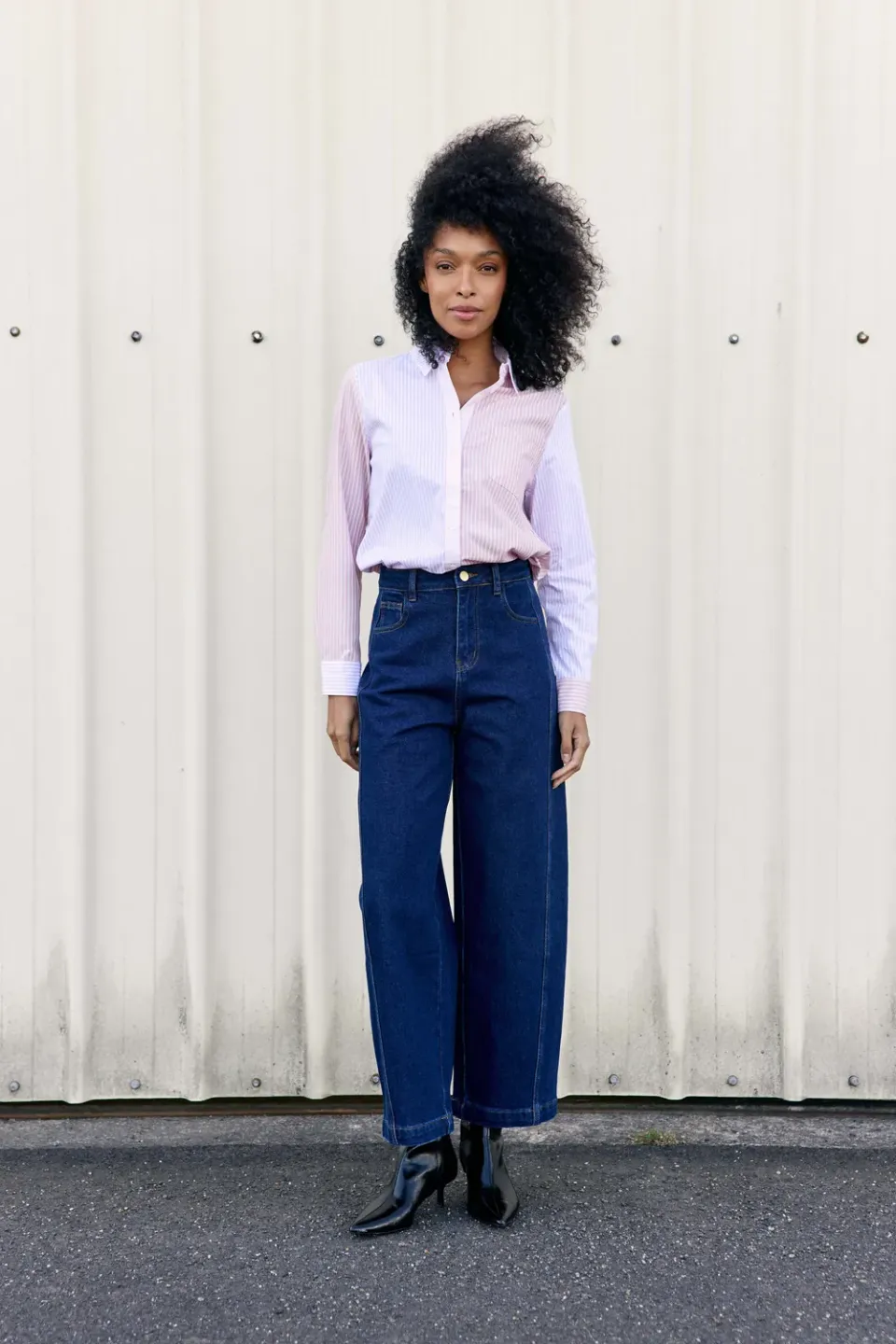 La Petite Etoile Pazya jeans brut barrel fit