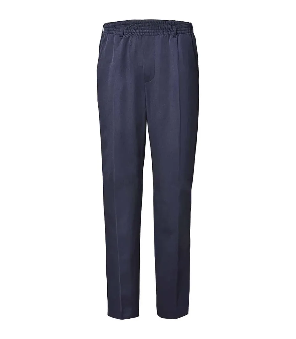 Luigi Morini Amberg herenpantalon marine polyester