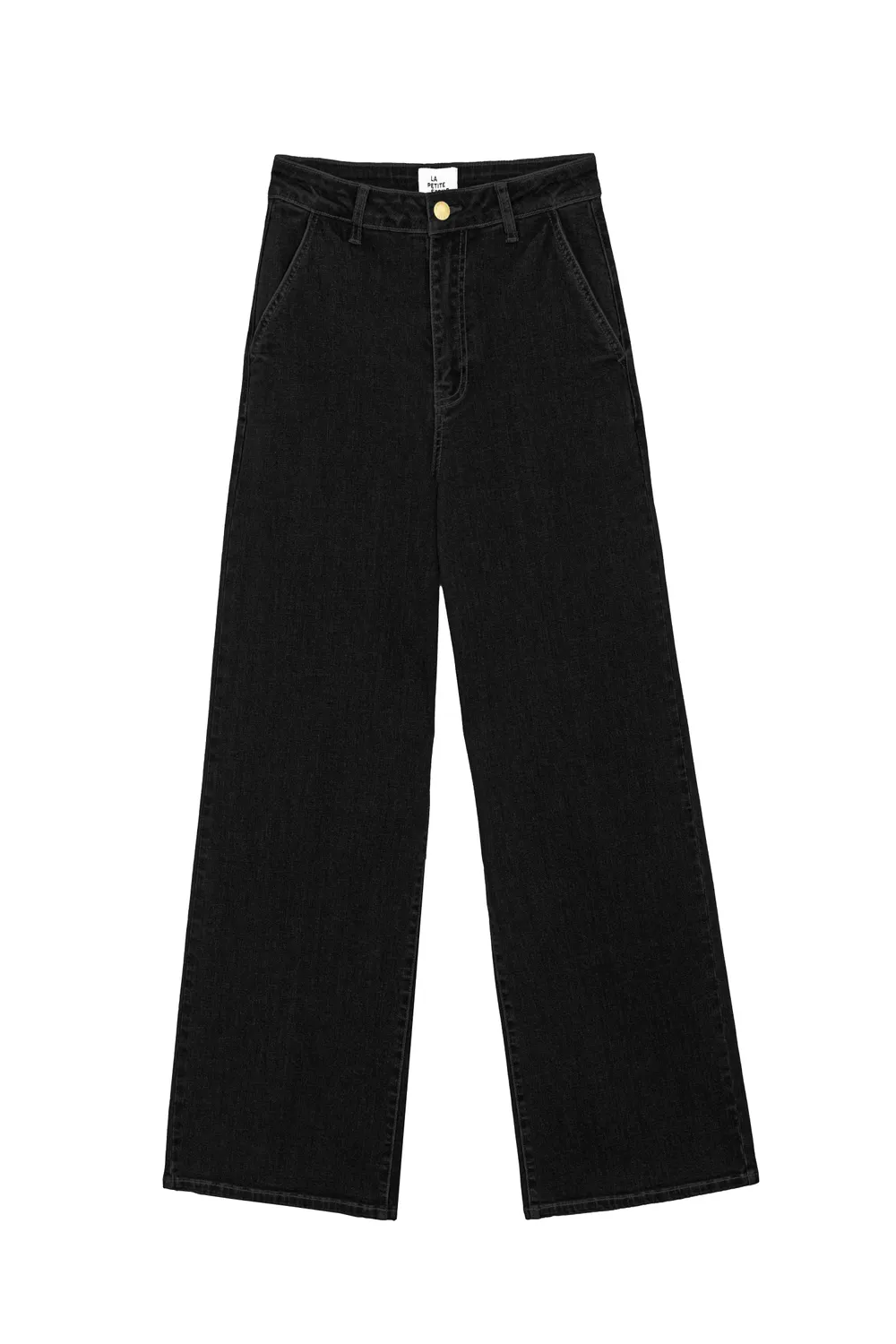 La Petite Etoile Petrona jeans zwart rechte pijp