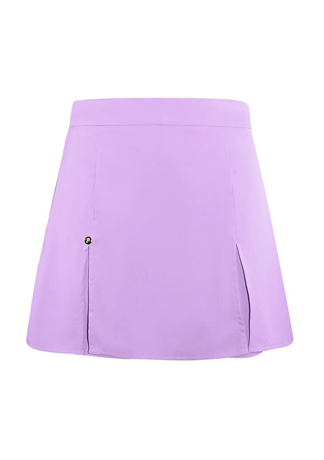 LOVEDRUNKY Splitjes skort lila hoge taille