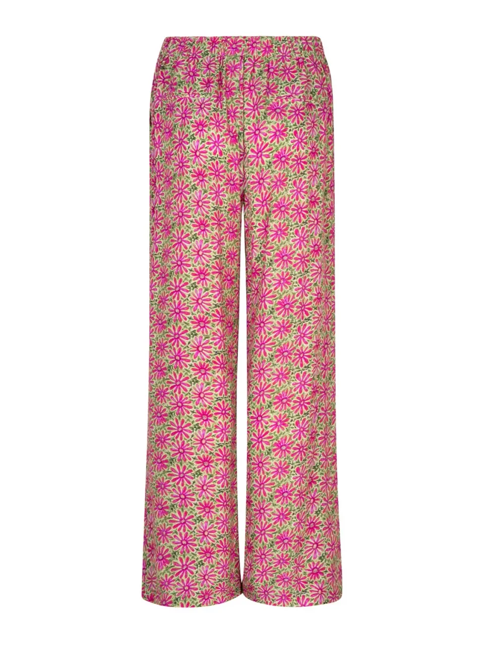Amiek Mara broek pink flower bloemenprint