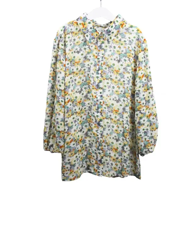 LOVEDRUNKY Blouse Flowers blouse multicolour bloemen