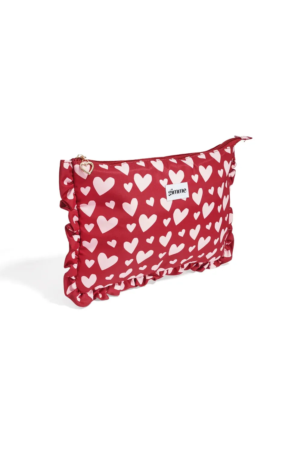 Amiek Hart Laptophoes 13 inch rood hartjes