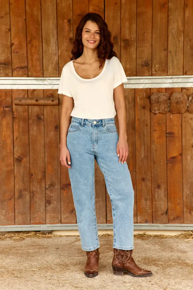 La Petite Etoile Tiana shirt ecru recht