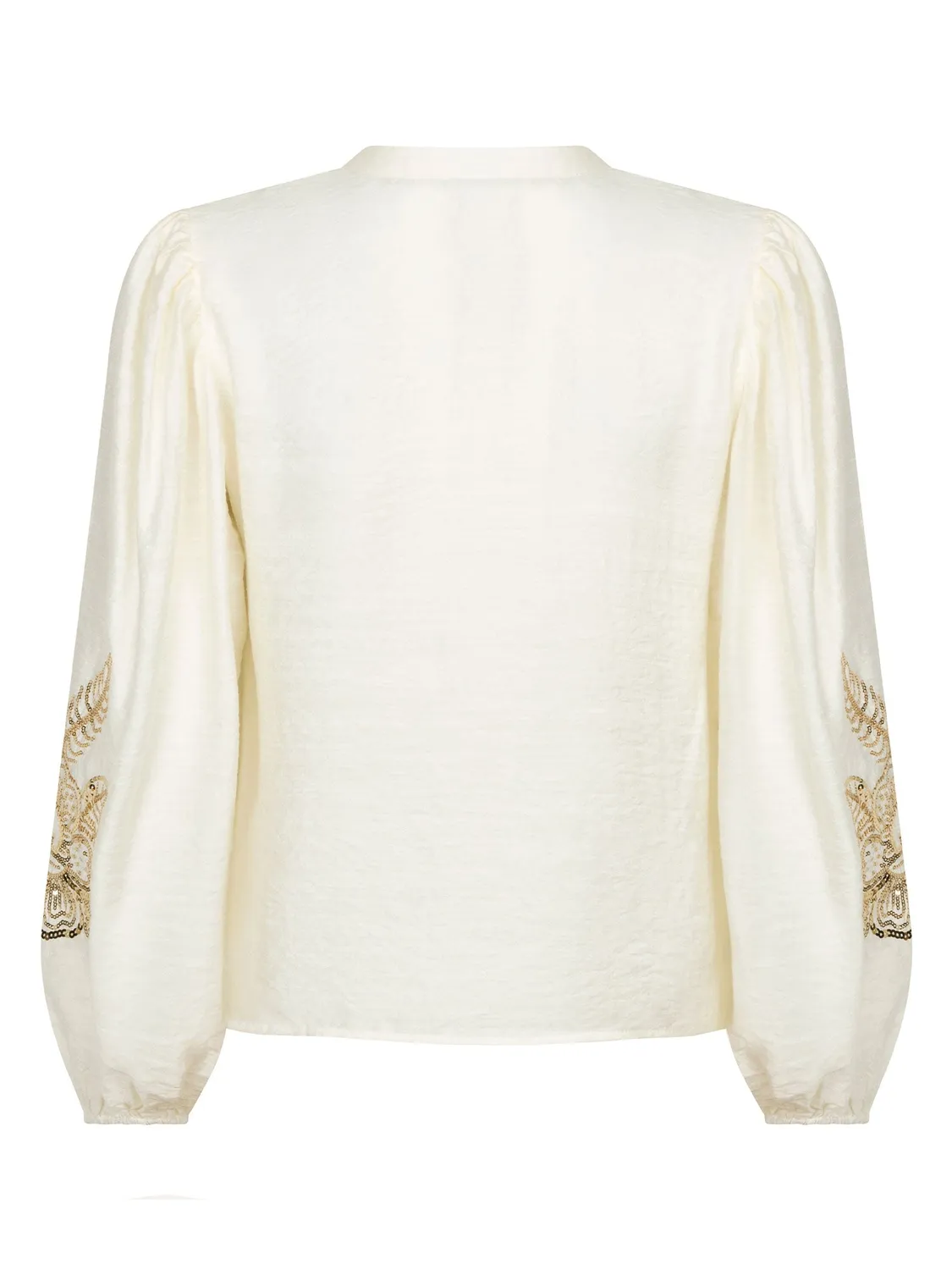 Amiek Rose blouse ecru licht