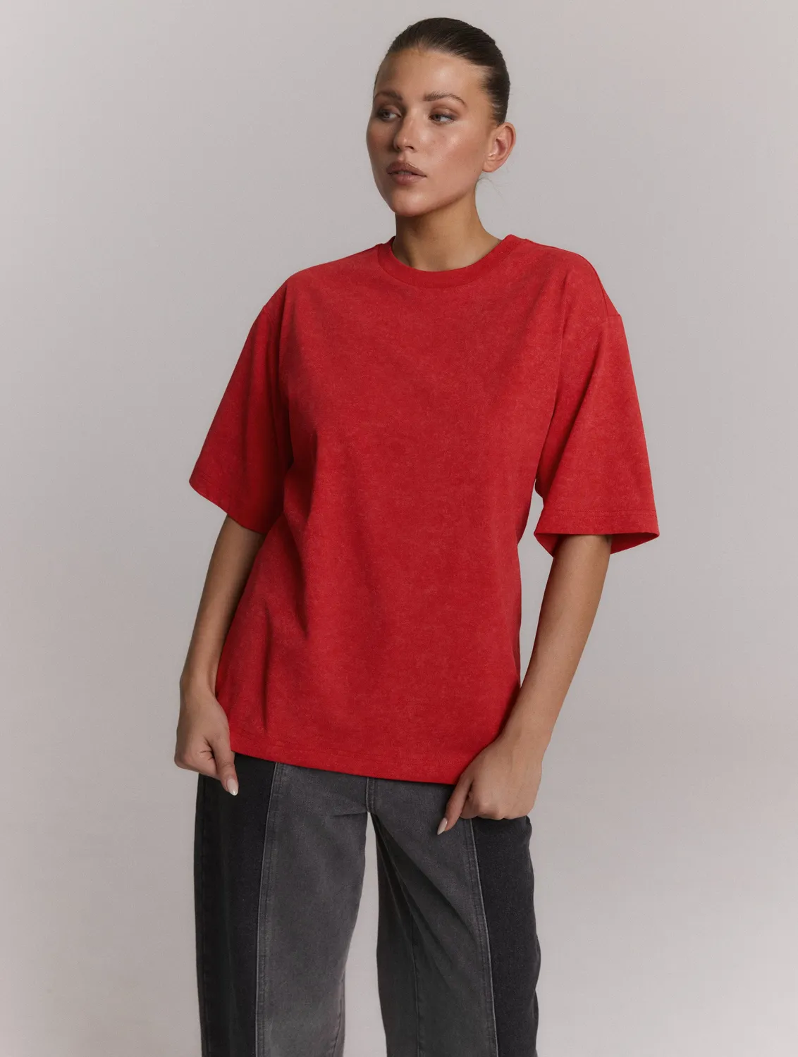 Refined Department Minty T-shirt rood dames