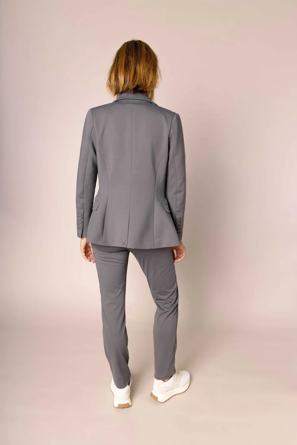Laboutiek Eternel Blazer blazer grijs getailleerd