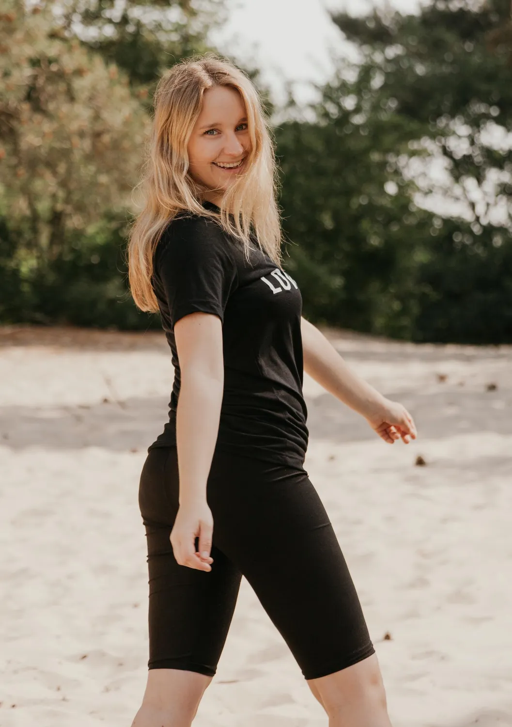 LOVEDRUNKY Cycling Short fietsbroekje zwart
