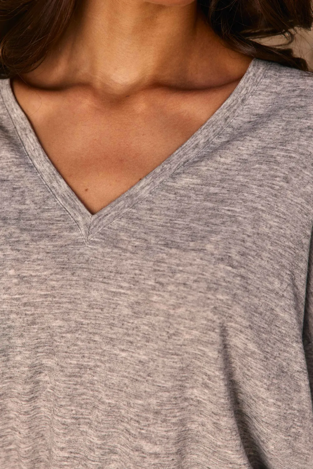 La Petite Etoile Tarcel shirt grijs lange mouw